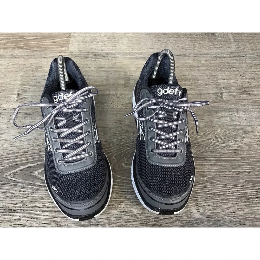 GDEFY By Gravity Defyer 'Orion' Women's 8.5 Walking Shoes Gray Comfort Sneakers